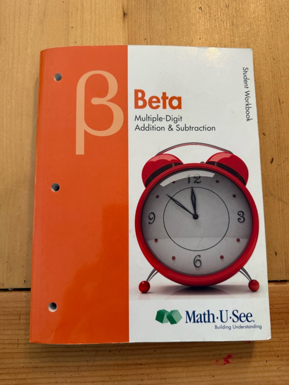 Math-U-See Beta Student workbook